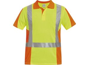 4025888254846 - - Warn-Poloshirt Zwolle Gr 2XL gelb orange