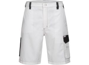 4025888363999 - MALMEDY Twill Shorts Weiß Grau 22446-42 Gr42