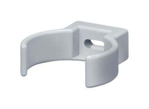 4025954805798 - Rohrschelle Clip pvc-u Fallrohrschelle Dachrinnenzubehör einfache Montage Made in Germany - dn 75 25 Stück Grau - Grau - Inefa