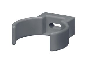 4025954809345 - Rohrschelle Clip pvc-u Fallrohrschelle Dachrinnenzubehör einfache Montage Made in Germany - dn 75 25 Stück Anthrazit - Anthrazit - Inefa