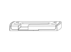 4026058052880 - Sicherheitskippschließblech SBKH13-24LSKVD ef 24 mm 13V links - Winkhaus