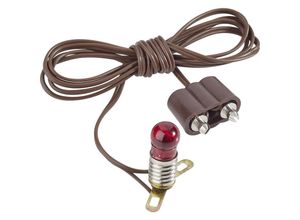 4026179606023 - Na - Kahlert Licht 60602 Beleuchtung Glühlampe mit Metallsteg Rot E55 35 v