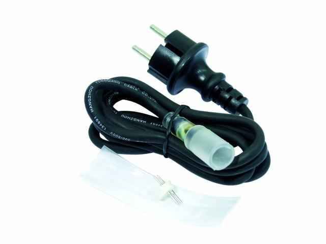 4026397146813 - EUROLITE RUBBERLIGHT 1-Kanal Einspeisestück mit Stecker