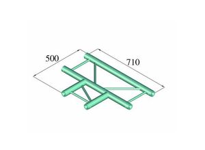 4026397221114 - BILOCK BQ2-PAT35H 2-Punkt Traverse T-Stück 90 °