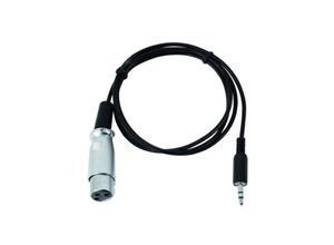 4026397396560 - DMX-Adapter out dmx Adapter [1x Klinkenstecker 35 mm - 1x XLR-Buchse] 100 m - Eurolite