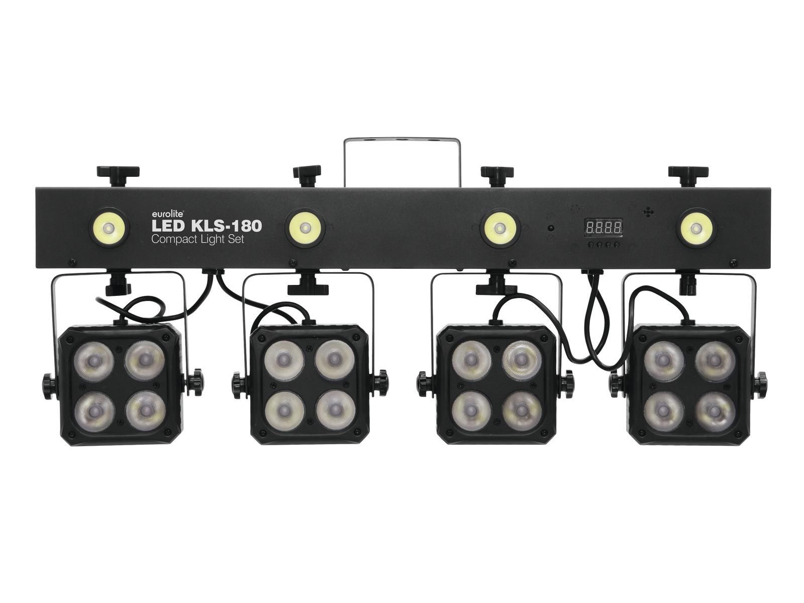 4026397599046 - EUROLITE LED KLS 180 Kompakt-Lichtset LED Lichtanlage