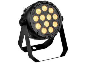 4026397722802 - PARty Spot Silent LED-PAR-Scheinwerfer Anzahl LEDs (Details) 12 5 w Schwarz - Eurolite