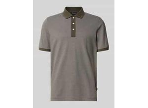4026401124806 - Slim Fit Poloshirt mit Strukturmuster 4026401124806 - Slim Fit Poloshirt mit Strukturmuster