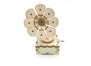 4026411060507 - 3D Holzpuzzle Phonograph mit Spieluhr