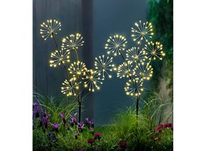 4026411061443 - LED-Gartenstecker Feuerwerk 140 LEDs