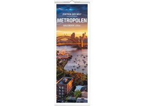 4026411062501 - Metropolen der Welt Panoramakalender 2025