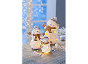 4026411618081 - LED-Schneemann-Familie Frosty 3er-Set