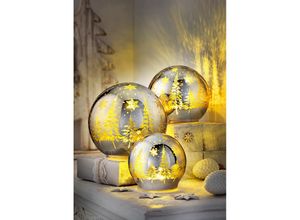 4026411664385 - LED-Stimmungsleuchten Winterwald 3er-Set