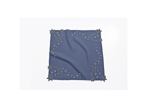 4026411671864 - Mitteldecke Sternenglanz Rauchblau 85x85 cm