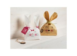 4026411679075 - Geschenktüten-Set Häschen 39-teilig