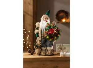 4026411700984 - Deko-Weihnachtsmann Malte mit LED-Beleuchtung 45cm