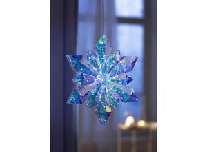 4026411703527 - LED-Hängedeko Rainbow Kristall 34cm