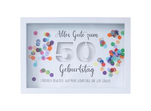 4026411705972 - Geldgeschenk Bilderrahmen (Ausführung 50 Geburtstag)