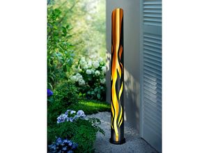 4026411709086 - Solar-Dekoleuchte Flame 100 cm