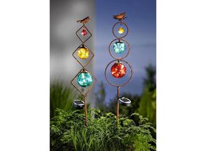 4026411709826 - Solar-Gartenstecker Ornaments 2er-Set