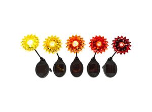 4026411718033 - Solar-Gartenstecker Flower Power 5er-Set