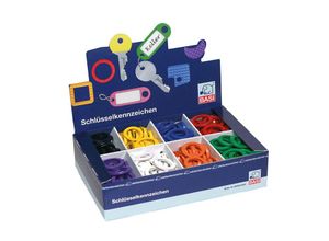 4026434003031 - BASI - Schlüsselkennringe - Standardfarben extra groß - rund - 1VE = 200 Stück 4026434003031 - BASI - Schlüsselkennringe - Standardfarben extra groß - rund - 1VE = 200 Stück