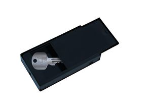 4026434156553 - Magnetische Schlüsselbox - sbo 210 - Schwarz - Maße 55x98x17 mm - Basi