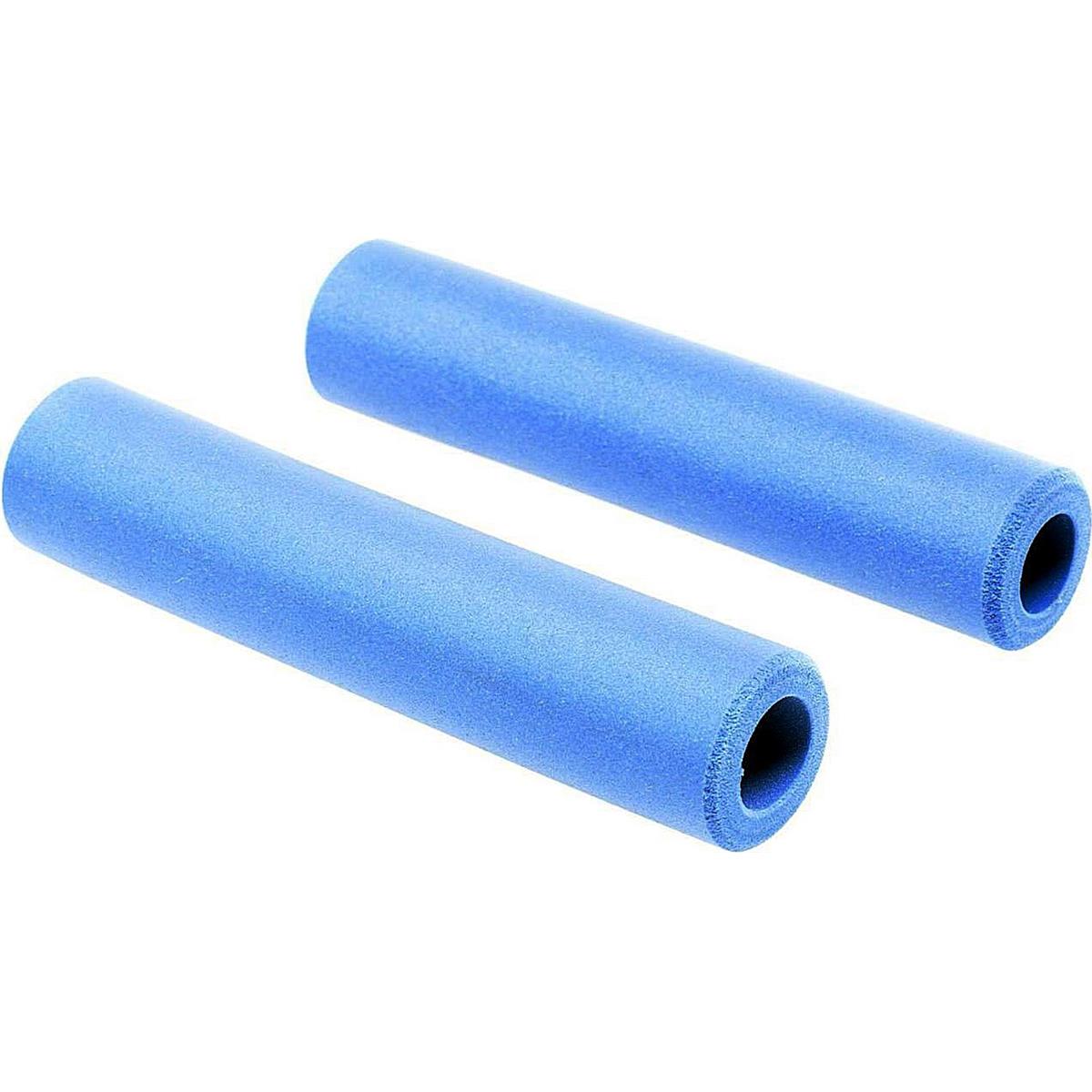 4026465148084 - GR2 130mm Silikon Griffe Blau - Komfort und Stoßdämpfung für Fahrräder