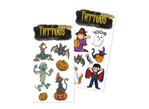 4026477070960 - Tattooset TAPIRELLA HALLOWEEN 2-teilig