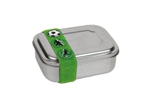 4026477107062 - Edelstahl-Lunchbox TAPIRELLA - FUßBALL (155x115x6)