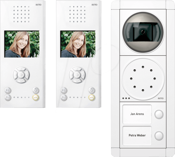 4026529040705 - RGE1892470 - Video-Türsprechanlagen Set PORTIER 2 Familienhaus