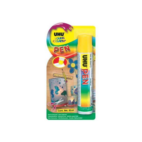 4026700390353 - Klebestift YOUNG CREATIV GLUE PEN - 50 ml ohne Lösungsmittel transparent 4026700390353 50 Milliliter