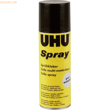 4026700444452 - 6 x Uhu Klebespray permanent transparent 200ml