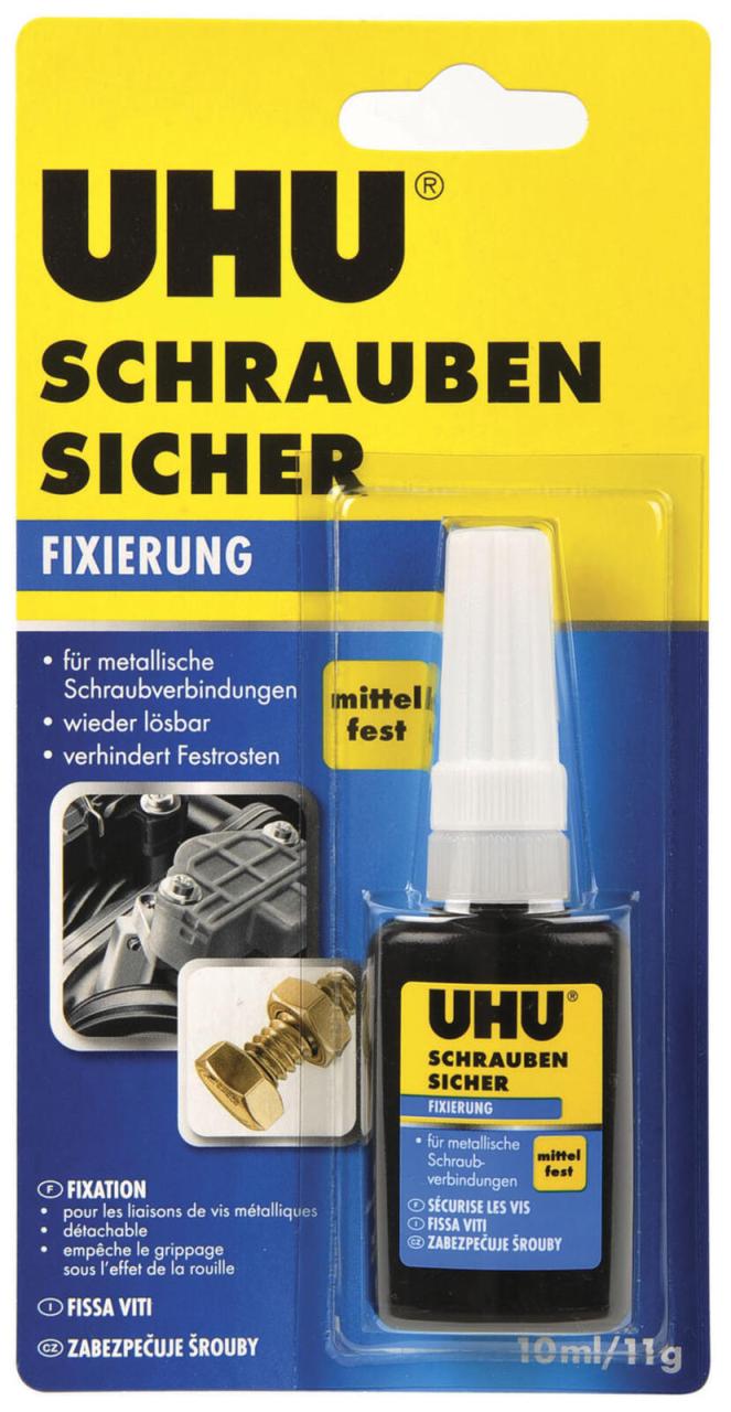 4026700455908 - 6 x Uhu Spezialklebstoff Schraubensicher Flasche 11g