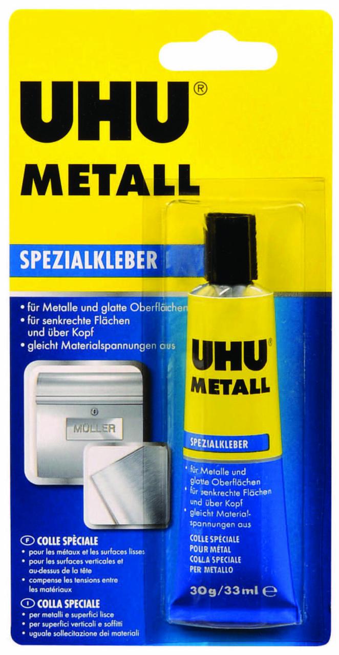 4026700466706 - Spezialkleber Metall Schneller Klebstoff für Metalle Tube 30g - UHU