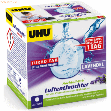 4026700507652 - Luftentfeuchter Nachfülltabs Lavendel 2 x 100 g Luftentfeuchter