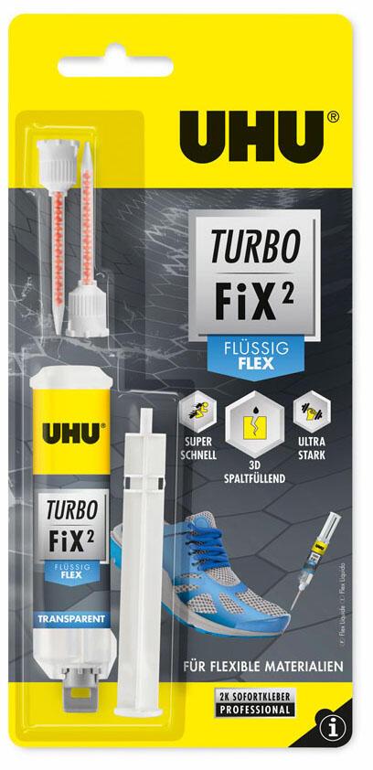 4026700518658 - 6 x Uhu Reparaturkleber Turbo Fix2 Flüssig Flex ohne Lösungsmittel 10