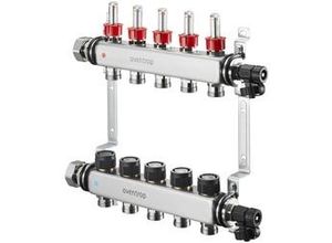 4026755440478 - Oventrop Multidis SF Edelstahl-Verteiler 1 für 6 Heizkreise 0-5 l min 1406356 4026755440478 - Oventrop Multidis SF Edelstahl-Verteiler 1 für 6 Heizkreise 0-5 l min 1406356