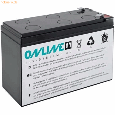 4026908001990 - Online USV - Ersatzbatterie für ZINTO A 800 4026908001990 - Online USV - Ersatzbatterie für ZINTO A 800