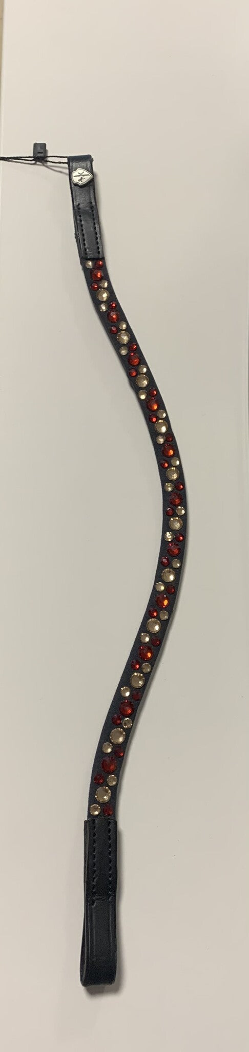 4026921248709 - KANTRIE Stirnband Sparkle dunkelrot taupe VB 4026921248709 - KANTRIE Stirnband Sparkle dunkelrot taupe VB