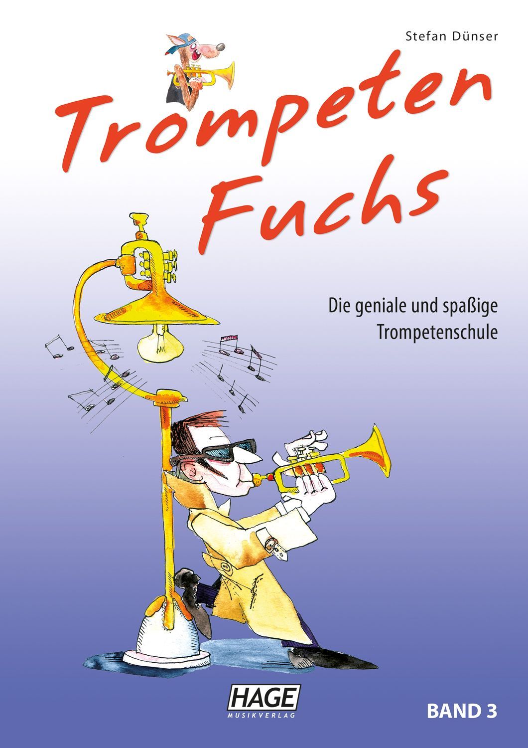 4026929915245 - Noten Trompetenfuchs Band 3 inclAudio-downloadcode Stefan Dünser eh 3803