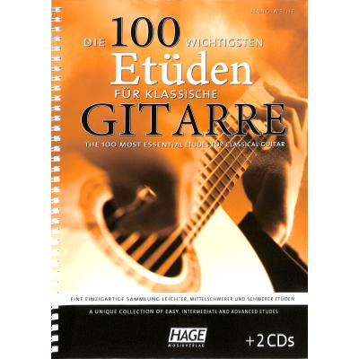 4026929917027 - Die 100 wichtigsten Etüden für klassische Gitarre