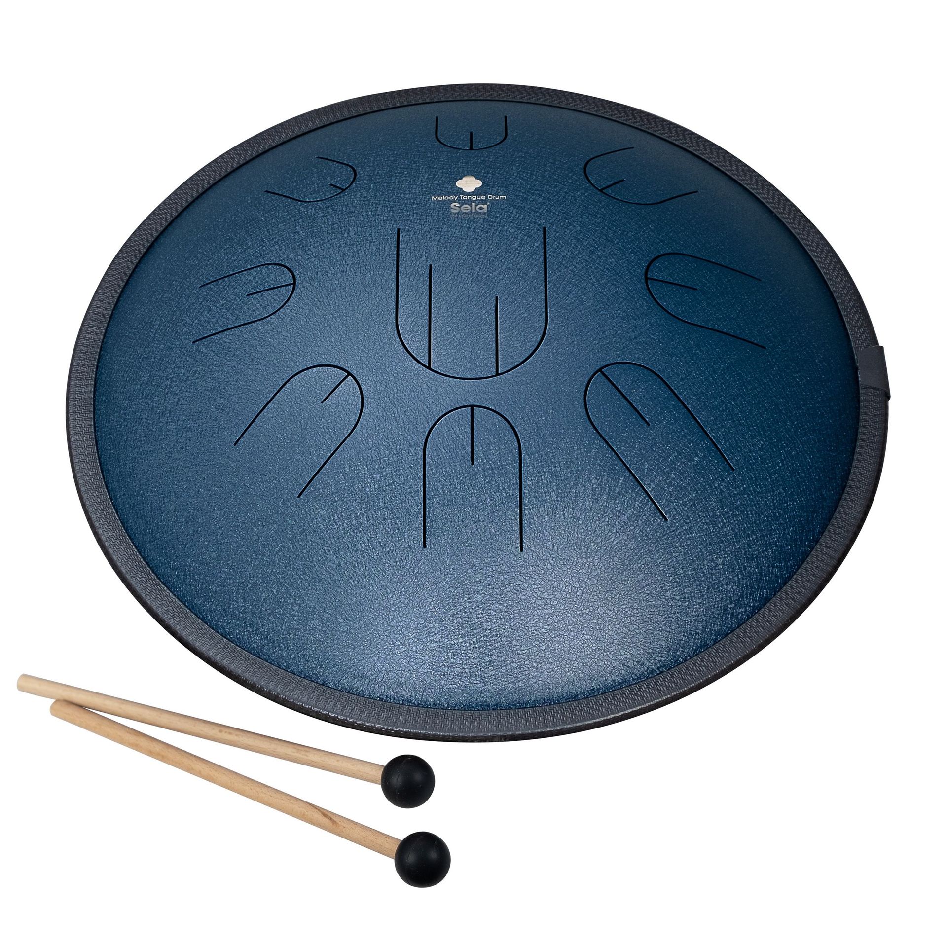 4026929929044 - Sela Melody Tongue Drum 14 D Amara Navy blue !B-Ware- leichte Kratzer!