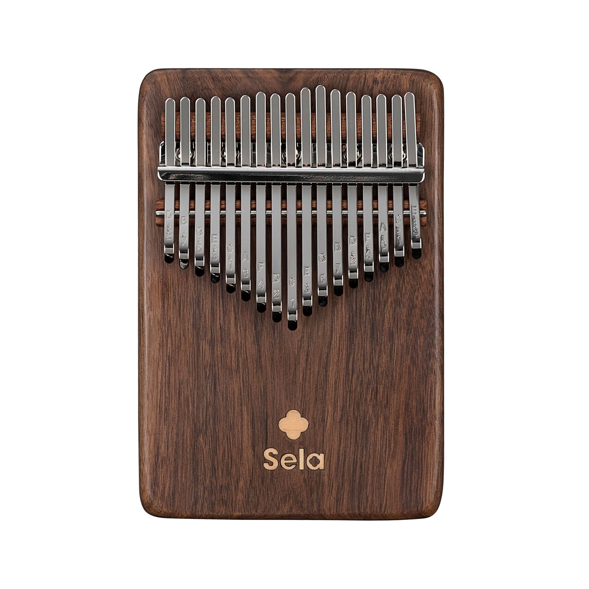 4026929929099 - Sela Kalimba 17 Solid Black Walnut