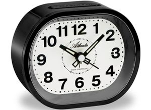 4026934186777 - Funkwecker ATLANTA 1867 7 schwarz Wecker