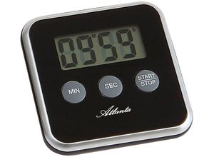 4026934239701 - Kurzzeitmesser ATLANTA schwarz Wecker Eieruhr Küchentimer Küchenaccessoire digital