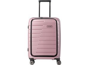 4027002086500 - travelite 4-Doppelrollen-Trolley Hartschale Zweiwegereißverschluss pink