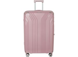 4027002086760 - travelite 4-Doppelrollen-Trolley Hartschale TSA-Schloss 102 Liter rosa