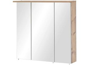 4027181081747 - Bäder - Spiegelschrank Hängespiegel Wandspiegel Badspiegel 3türig mit Beleuchtung   Pr