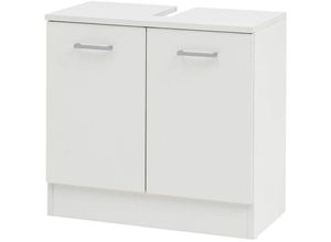 4027181107072 - Bäder - Waschtischunterschrank Waschbecken Badschrank Badezimmer lorenz weiß wbu